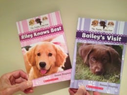 Susan Hughes Bailey's Visit and Riley Knows Best book covers